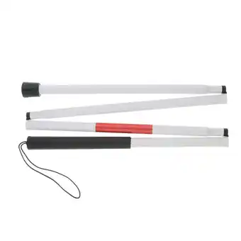 Walmart Aluminum Mobility Folding white Cane for Impaired and People with offer