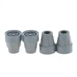 Walmart 4 Pcs Rubber Skid Resistant Cane Pad Crutch Tip Ferrules 16mm offer