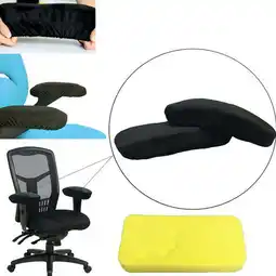 Walmart 2 Pieces Set Ergonomic Memory Foam Chair Armrest Pad, Rest Comfy Rest Office Chair Rest Arm Res 5657 offer