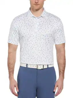 Walmart Ben Hogan Men's and Big Men's Golf Conversational Print Golf Polo Shirt, up to Size 5X offer