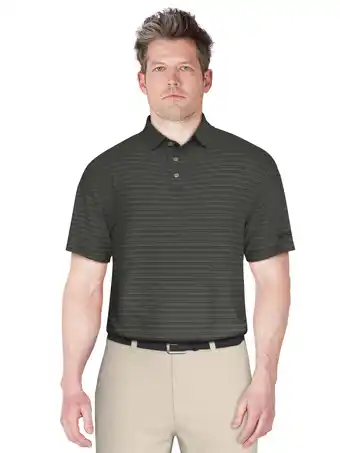 Walmart Ben Hogan Men's and Big Men’s Zig Zag Jacquard Golf Polo Shirt, up to Size 5XL offer