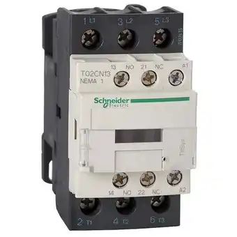 Walmart Schneider Electric NEMAMagContactor, NonReversing, 120VAC T02CN13G7 offer