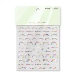 Walmart Miogawg Under $5 Crystal Diamond Nail Stickers Popular Retro Nail Stickers Colorful Flower French offer