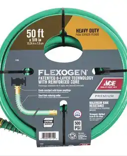 Ace Hardware Ace Flexogen 50' Heavy Duty Premium Garden Hose offer