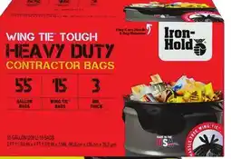 Ace Hardware Iron-Hold Heavy Duty Contractor Trash Bags offer