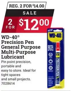 Ace Hardware WD-40 Precision Pen General Purpose Multi-Purpose Lubricant offer