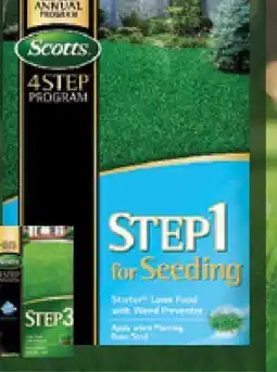 Ace Hardware Scotts 4 Step Annual Lawn Food Program for Seeding offer