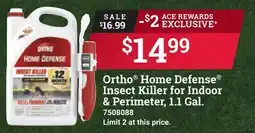 Ace Hardware Ortho Home Defense Insect Killer for Indoor & Perimeter, 1.1 Gal offer