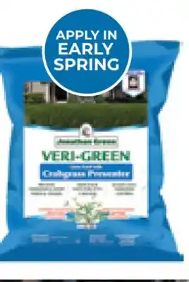 Ace Hardware Jonathan Green Veri-Green Lawn Food with Crabgrass Preventer offer