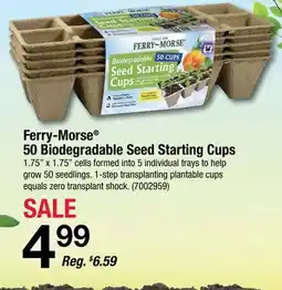 Ace Hardware Ferry-Morse 50 Biodegradable Seed Starting Cups offer