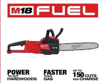 Ace Hardware M18 Fuel 16 Chainsaw (tool only) offer