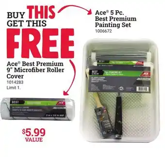 Ace Hardware ACE 5 Pc. Best Premium Painting Set offer