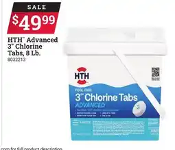 Ace Hardware HTH Advanced 3 Chlorine Tabs, 8 Lb offer