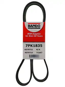 Walmart Bando USA Serpentine Belt Fits select: 2008-2012 HONDA ACCORD offer