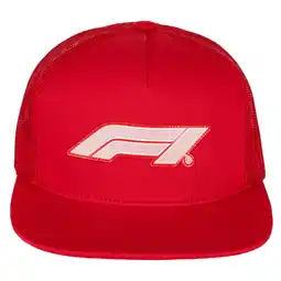 Walmart Men's Red Formula 1 2024 Las Vegas Grand Prix Mesh Trucker Snapback Hat offer