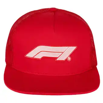 Walmart Men's Red Formula 1 2024 Las Vegas Grand Prix Mesh Trucker Snapback Hat offer