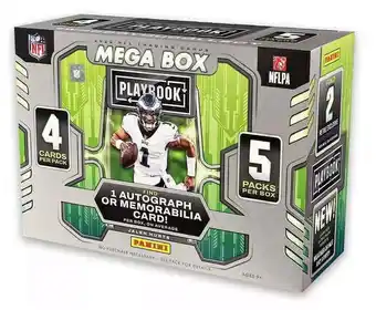 Walmart 2022 Panini Playbook Football Mega Box (Purple Parallels!) offer