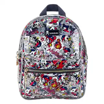 Walmart Youth tokidoki Atlanta Braves Clear Small Backpack offer