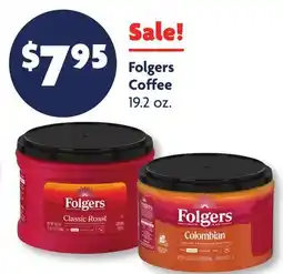 Family Dollar Folgers Coffee offer