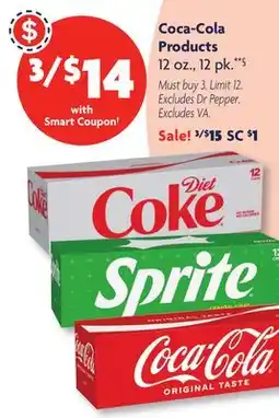 Family Dollar Coca-Cola Products offer