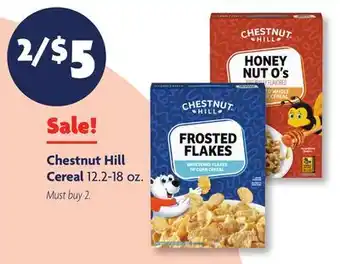 Family Dollar Chestnut Hill Cereal offer