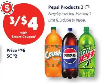 Family Dollar Pepsi Products offer