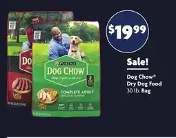 Family Dollar Dog Chow Dry Dog Food offer