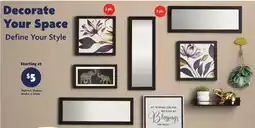 Family Dollar Wall Art, Shelves, Hooks, or Décor offer