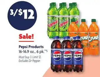 Family Dollar Pepsi Products offer