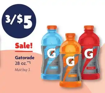 Family Dollar Gatorade offer