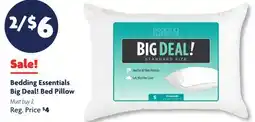 Family Dollar Bedding Essentials Big Deal! Bed Pillow offer