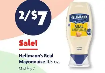 Family Dollar Hellmann's Real Mayonnaise offer