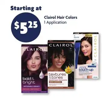 Family Dollar Clairol Hair Colors offer