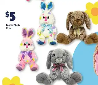 Family Dollar Easter Plush offer