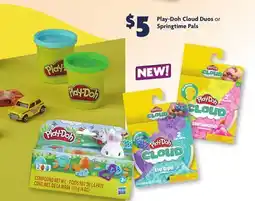 Family Dollar Play-Doh Cloud Duos or Springtime Pals offer