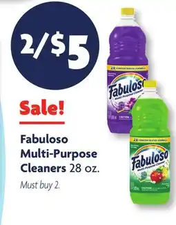 Family Dollar Fabuloso Multi-Purpose Cleaners offer