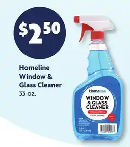 Family Dollar Homeline Window & Glass Cleaner offer