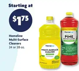 Family Dollar Homeline Multi-Surface Cleaners offer