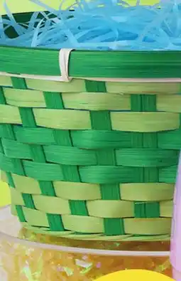 Family Dollar Woven Easter Basket offer