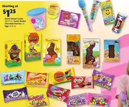 Family Dollar Easter Basket Candy .88-19 oz., Easter Basket Chocolate Bunnies, or Eggs 1.6-8 oz offer