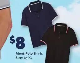 Family Dollar Men's Polo Shirts offer