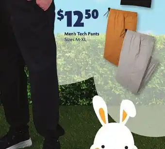 Family Dollar Men's Tech Pants offer