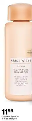 Target Kristin Ess Signature 10-fl.-oz. shampoo offer