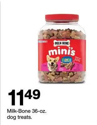 Target Milk-Bone 36-oz. dog treats offer