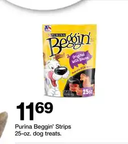 Target Purina Beggin' Strips 25-oz. dog treats offer