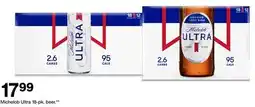 Target Michelob Ultra 18 - pk. beer offer