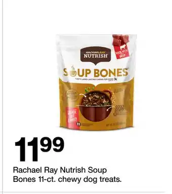 Target Rachael Ray Nutrish Soup Bones 11-ct. chewy dog treats offer