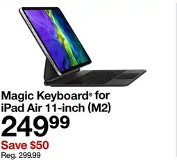 Target Magic Keyboard for iPad Air 11-inch (M2) offer