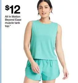 Target All In Motion Beyond Ease muscle tank top offer