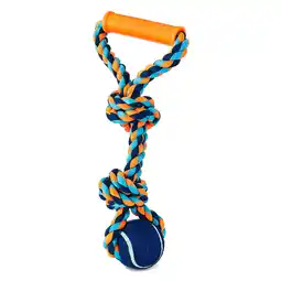 Walmart Vibrant Life Chomp & Tug Buddy Rope Toy for Moderate Chewers, Blue, Medium offer